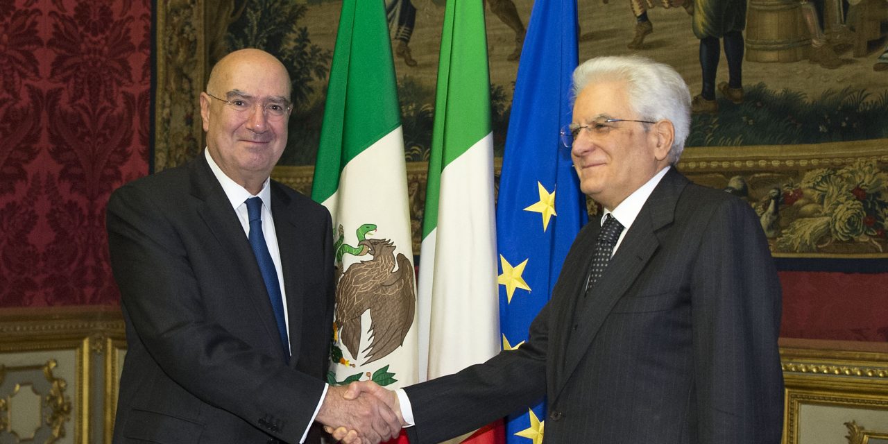 Juan José Guerra Abud Ambasciatore del Messico in Italia