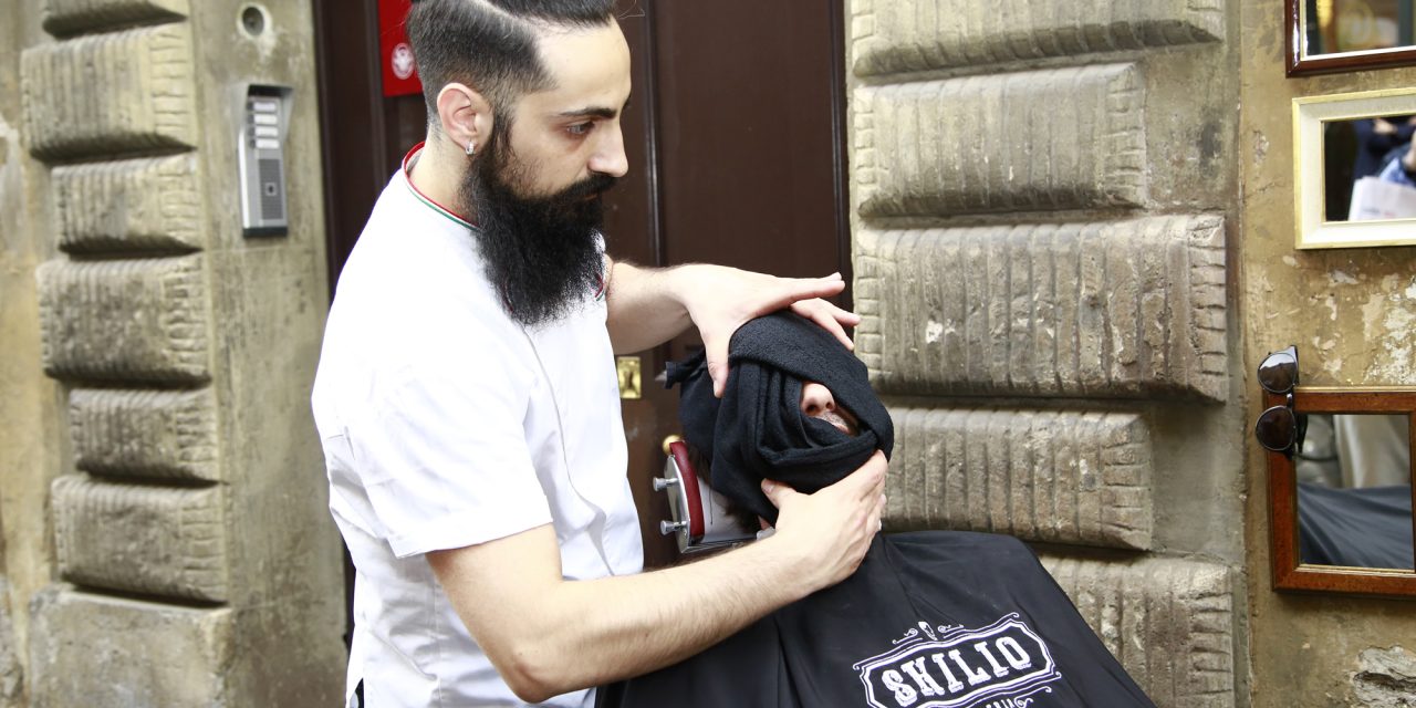 BARBER CELEBRATION A ROMA CON ANTIGA BARBEARIA DE BAIRRO