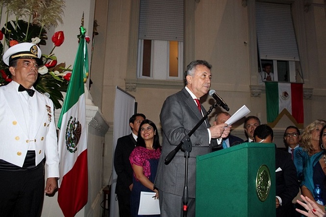 “El Grito de Independencia”: celebrato il 214 Anniversario nella sede dell’Ambasciata del Messico a Roma