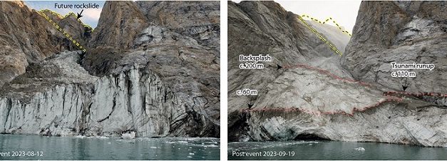 Groenlandia, un anno fa il gigantesco tsunami alto 200 metri: svelato il mistero del segnale sismico durato 9 giorni registrato a livello globale