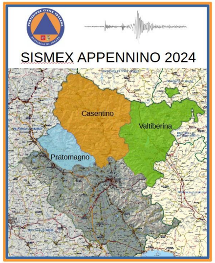 SISMEX APPENNINO 2024: l’esercitazione provinciale della Protezione Civile nell’aretino