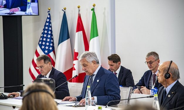 Tajani: “Al G7 di Pescara l’impegno di tutti per la pace in Medio Oriente”