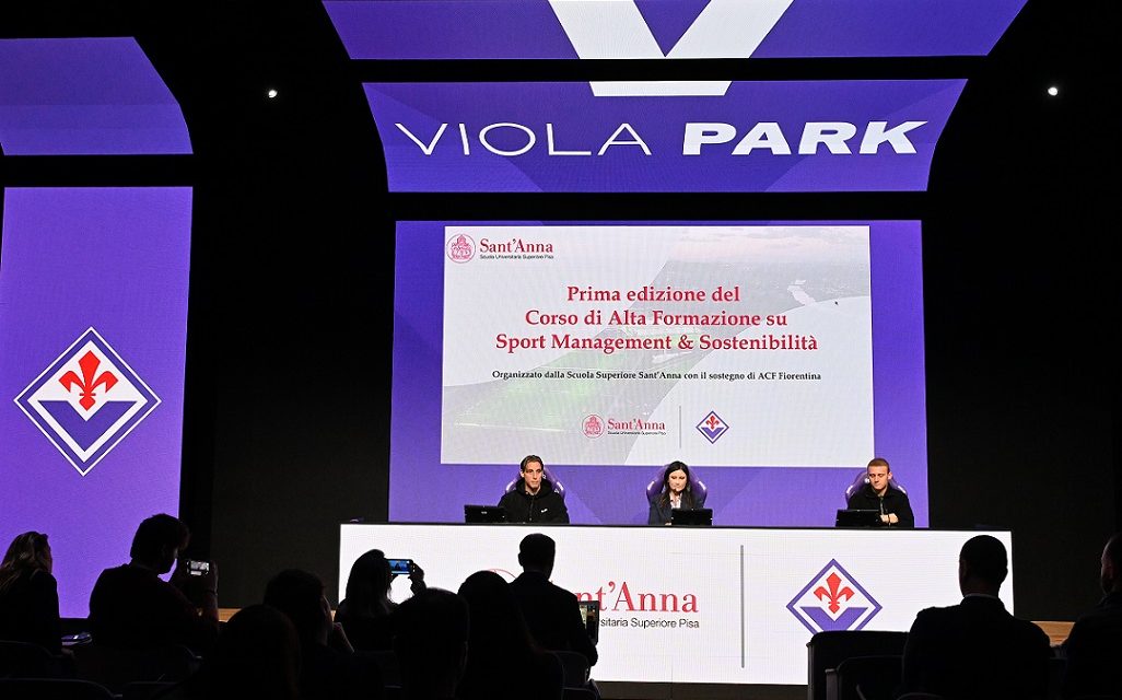 Alta formazione in Sport Management e Sostenibilità, è il nuovo corso promosso dalla Scuola Superiore Sant’Anna di Pisa in collaborazione con ACF Fiorentina