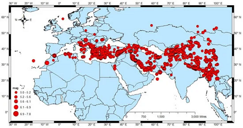 Terremoti: nuovo metodo di INGV per il rilevamento dallo spazio di segnali magnetici pre-sisma
