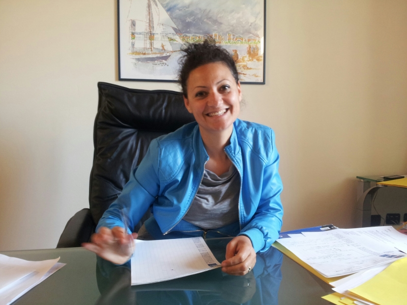 Antonella Conca a Boccadarno: la prima donna in Italia alla direzione di un porto turistico