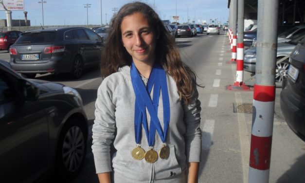 SPLENDIDA SILVIA INGRASSIA: 3 ORI AI GIOCHI DELLE ISOLE