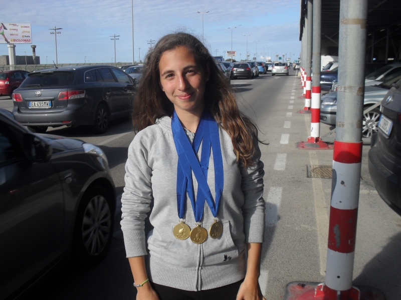 SPLENDIDA SILVIA INGRASSIA: 3 ORI AI GIOCHI DELLE ISOLE