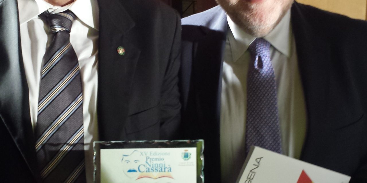 CON “HYDROGENA” VITO DI FRANCO VINCE IL PREMIO NINNI CASSARA’