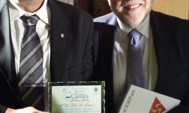 CON “HYDROGENA” VITO DI FRANCO VINCE IL PREMIO NINNI CASSARA’