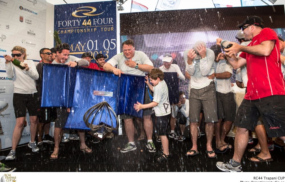 AGLI INGLESI DEL TEAM AQUA LA RC44 TRAPANI CUP