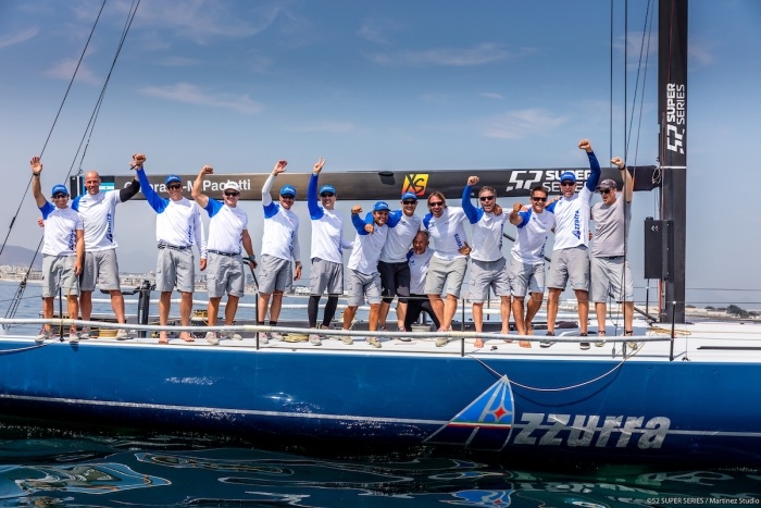 AZZURRA VINCE A CAPE TOWN IL PRIMO EVENTO DELLA 52 SUPER SERIES 2020